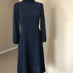 H&M navy dress